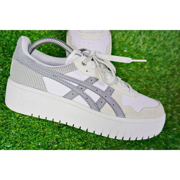 Asics Japan S Platform - 'White / Clay Gray' - Women's Size 10 - Picture 3 of 7